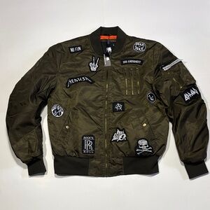 NWT AMERICAN STITCH BOMBER JACKET LARGE MENS